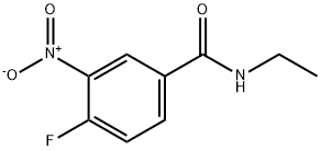 N-Ethyl-4-fluoro-3-nitrobenzamide 구조식 이미지