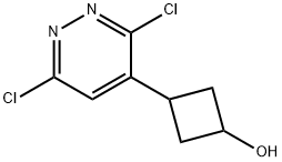 Cyclobutanol, 3-(3,6-dichloro-4-pyridazinyl)- 구조식 이미지