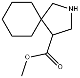 2-Azaspiro[4.5]decane-4-carboxylic acid, methyl ester Structure