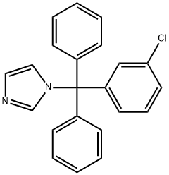 1-[(3-chlorophenyl)-diphenylmethyl]imidazole Structure