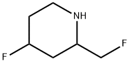 Piperidine, 4-fluoro-2-(fluoromethyl)- Structure