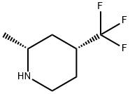 Piperidine, 2-methyl-4-(trifluoromethyl)-, (2R,4R)- Structure