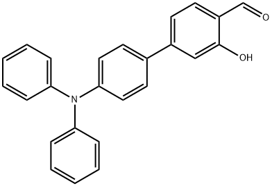 [1,1'-Biphenyl]-4-carboxaldehyde, 4'-(diphenylamino)-3-hydroxy- Structure