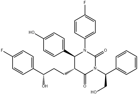 Ezetimibe Impurity 94 구조식 이미지