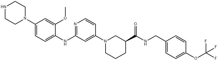 ALK/ROS1-IN-1 Structure