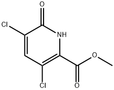 Methyl 3,5-dichloro-6-hydroxypicolinate Structure