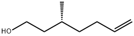 6-Hepten-1-ol, 3-methyl-, (3R)- 구조식 이미지