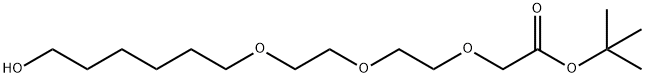 Boc-C1-PEG3-C4-OH Structure