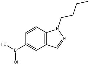 (1-Butylindazol-5-yl)boronic acid Structure