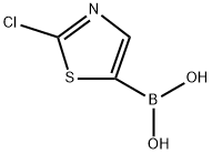 (2-Chloro-1,3-thiazol-5-yl)boronic acid Structure