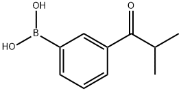 3-(Isobutanoy)phenylboronic acid Structure