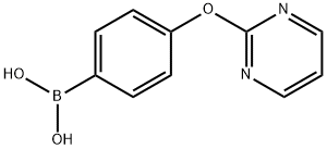 [4-(Pyrimidin-2-yloxy)phenyl]boronic acid Structure