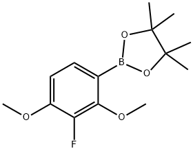 3-Fluoro-2,4-dimethoxyphenylboronic acid pinacol ester Structure