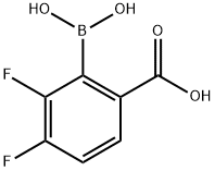 6-Carboxy-2,3-difluorophenylboronic acid Structure