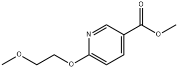 Methyl 6-(2-methoxyethoxy)nicotinate Structure