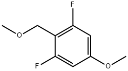 1,3-Difluoro-5-methoxy-2-(methoxymethyl)benzene Structure