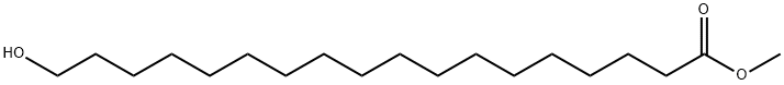 Octadecanoic acid, 18-hydroxy-, methyl ester Structure