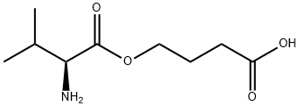 L-Valine, 3-carboxypropyl ester Structure