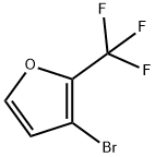 3-Bromo-2-trifluoromethyl-furan Structure