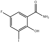 5-fluoro-2-hydroxy-3-iodobenzamide 구조식 이미지