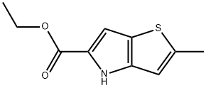 4H-Thieno[3,2-b]pyrrole-5-carboxylic acid, 2-methyl-, ethyl ester Structure