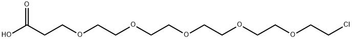 Cl-PEG5-CH2CH2COOH Structure