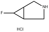 6-fluoro-3-azabicyclo[3.1.0]hexane hydrochloride 구조식 이미지