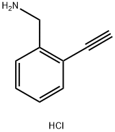 (2-Ethynylphenyl)methanamine hydrochloride Structure