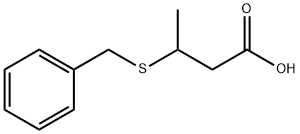 Butanoic acid, 3-[(phenylmethyl)thio]- 구조식 이미지