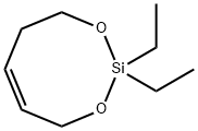 1,3-Dioxa-2-silacyclooct-5-ene, 2,2-diethyl- Structure