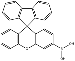 Boronic acid, B-spiro[9H-fluorene-9,9'-[9H]xanthen]-3'-yl- Structure