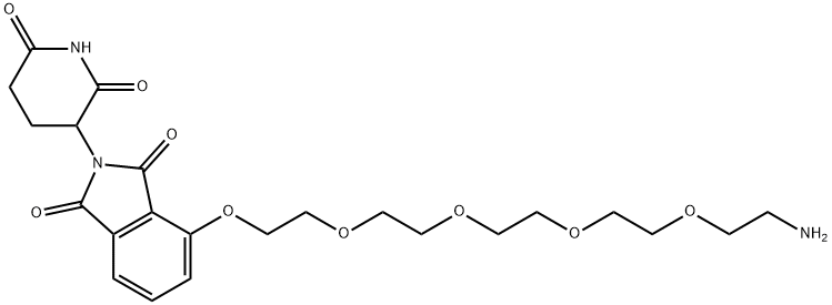 Thalidomide-O-PEG4-amine Structure
