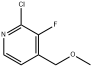 2-Chloro-3-fluoro-4-(methoxymethyl)pyridine Structure