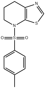 4-(Toluene-4-sulfonyl)-4,5,6,7-tetrahydro-thiazolo[5,4-b]pyridine Structure