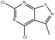 Isothiazolo[5,4-d]pyrimidine, 4,6-dichloro-3-methyl- Structure