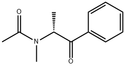 Acetamide, N-methyl-N-[(1R)-1-methyl-2-oxo-2-phenylethyl]- 구조식 이미지