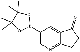 5-Oxo-6,7-dihydro-5H-[1]pyrindine-3-boronic acid pinacol ester Structure