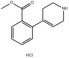 2-(1,2,3,6-tetrahydropyridin-4-yl)benzoic acid hydrochloride Structure