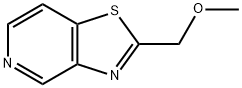 Thiazolo[4,5-c]pyridine, 2-(methoxymethyl)- Structure