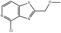 Thiazolo[4,5-c]pyridine, 4-chloro-2-(methoxymethyl)- Structure