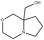 1H-Pyrrolo[2,1-c][1,4]oxazine-8a(6H)-methanol, tetrahydro- Structure