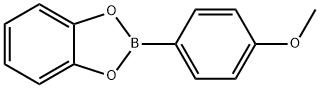 1,3,2-Benzodioxaborole, 2-(4-methoxyphenyl)- Structure