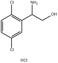 2-Amino-2-(2,5-dichlorophenyl)ethanol hydrochloride 구조식 이미지