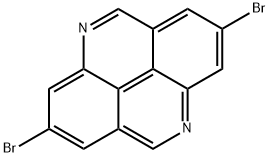 Pyrido[2,3,4,5-lmn]phenanthridine, 2,7-dibromo- Structure