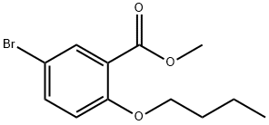 methyl 5-bromo-2-butoxybenzoate Structure