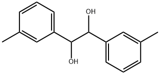 1,2-Ethanediol, 1,2-bis(3-methylphenyl)- Structure