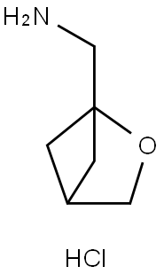 2-Oxabicyclo[2.1.1]hexane-1-methanamine, hydrochloride (1:1) Structure