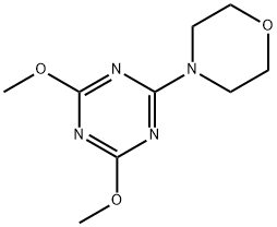 1,3,5-Triazine-2,4-dimethoxy-6-(4-morpholinyl)- Structure