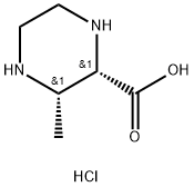 rac-(2R,3R)-3-methylpiperazine-2-carboxylic acid
dihydrochloride Structure