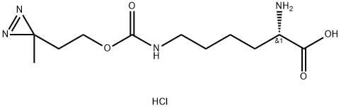 H-L-Photo-lysine HCl 구조식 이미지